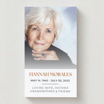Lord's Prayer Photo Memorial Cards - Funeral  Cards - Celebration of Life Cards