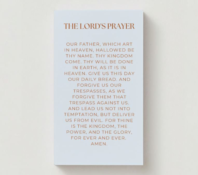 Lord's Prayer Photo Memorial Cards - Funeral  Cards - Celebration of Life Cards