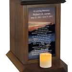 Lighthouse Poem Urn
