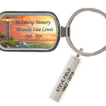 Lighthouse Sunrise Keychain Urn by Abraham Hunter
