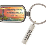 Lighthouse Sunrise Keychain Urn by Abraham Hunter