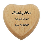 Heart Cherry Craftsmen Keepsake Urn