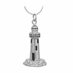Lighthouse Ash Pendant Urn - Love Charms Option