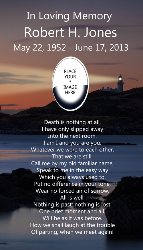 Lighthouse Death is Nothing Urn