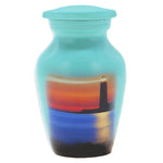 Ocean Lighthouse Keepsake Urn - Love Charms™ Option