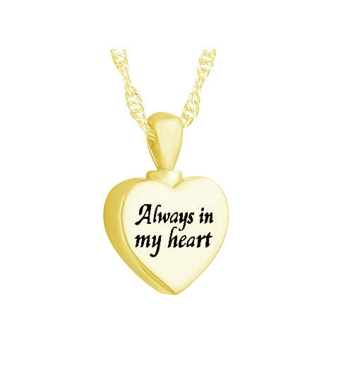 Little Gold Always In My Hearts Ash Urn