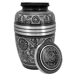 Living Garden Pewter Adult Cremation Urn - Tribute Wreath® - Pro Diamond Engraving