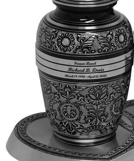 Living Garden Companion Urns Heart Base Urns for Mom And Dad