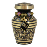 Living Garden Keepsake Urn - Ring of Charms Option
