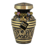 Living Garden Keepsake Urn - Ring of Charms Option
