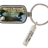 Loon Pair Keychain Urn by Abraham Hunter