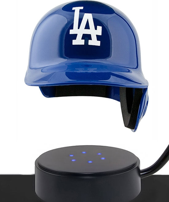 Baseball Cremation Urn & Los Angles Dodgers Hover Helmet Décor