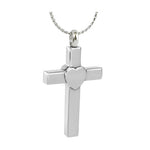 Lots of Love Cross Jewelry Urn - Love Charms Option
