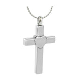 Lots of Love Cross Jewelry Urn - Love Charms Option
