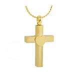 Lots of Love Gold Cross Pendant Urn - Love Charms™ Option