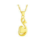 Love And Tears Gold Ash Pendant Urn  - Love Charms™ Option
