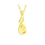 Love And Tears Gold Ash Pendant Urn  - Love Charms™ Option