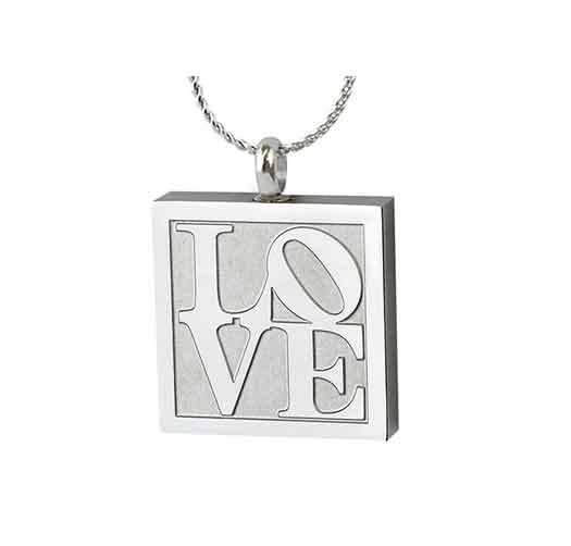 LOVE Pendant Urn - Love Charms Option