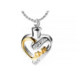 Love Heart Jewelry Urn - Love Charms™ Option