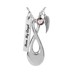 Love Intertwine Pendant Keepsake Urn - Love Charms Option