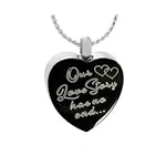 Our Love Story Has No End Jewelry Urn - Love Charms™ Option
