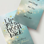 I Love You To The Moon And Back - Your Wings Were Ready Memorial Cards - Funeral  Cards - Celebration of Life Cards
