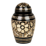 Luster Gold Flower Bouquet Keepsake Urn