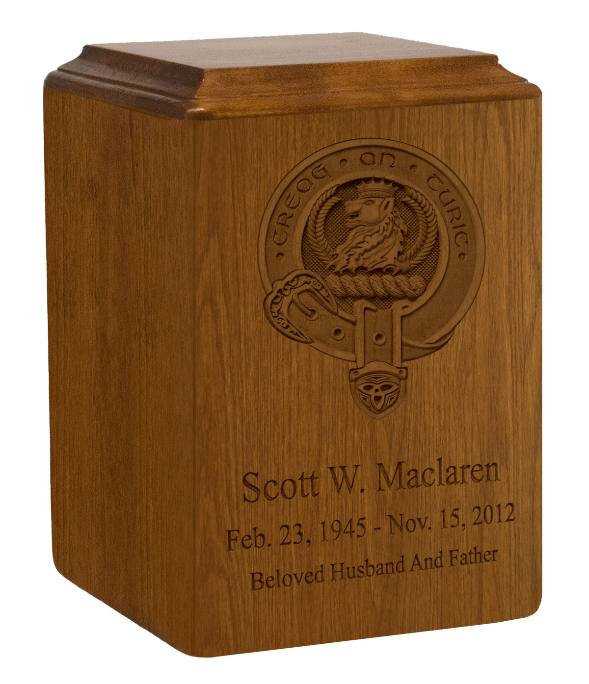 MacLaren Family Badge Urn