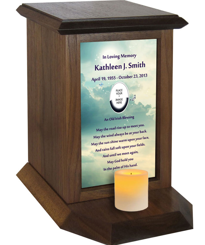 Irish Blessing Poem Urn