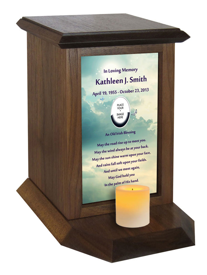 Irish Blessing Poem Urn