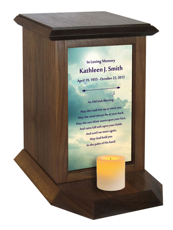 Irish Blessing Poem Urn