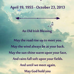 Irish Blessing Poem Urn
