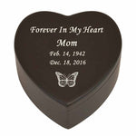 Butterfly Wood Keepsake Urn