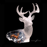 Majestic Spirit Deer Lucite Art Cremation Urn