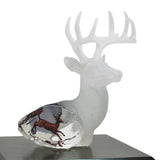 Majestic Spirit Deer Lucite Art Cremation Urn