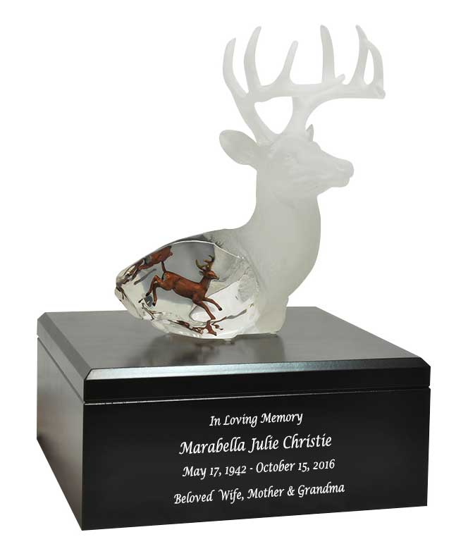 Majestic Spirit Deer Cremation Urn