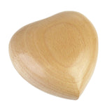 Light Wood Heart Keepsake Urn