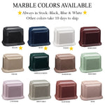 United States Air Force Cultured Marble Niche Cremation Urn - 12 Color Choices - Vault Option