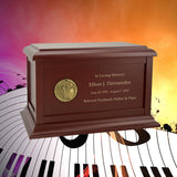 Band & Music Birch Cremation Urn