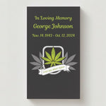 Until We Meet Again Marijuana Memorial Cards - Funeral  Cards - Celebration of Life Cards