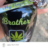 Until We Meet Again Marijuana Mini Urn - Love Charms® Option