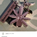 Marijuana Leaf Pendant Urn - Love Charms® Option