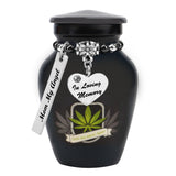 Until We Meet Again Marijuana Mini Urn - Love Charms® Option