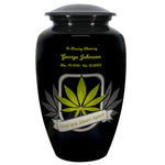 Until We Meet Again Marijuana Medium or Adult Urn - Tribute Wreath™ - Pro Personalization - Burial Vault Option
