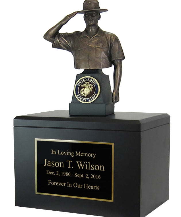 Marine Drill Instructor Adult Urn