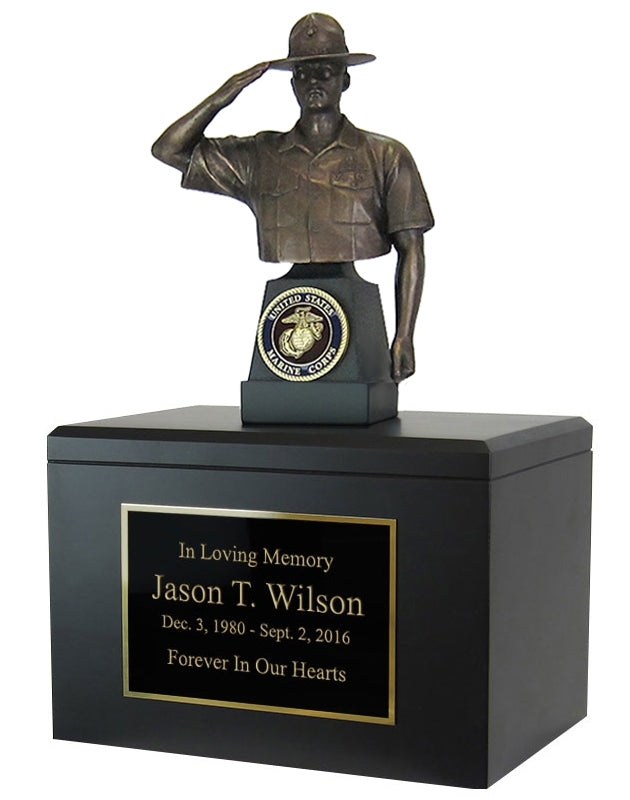Marine Drill Instructor Adult Urn