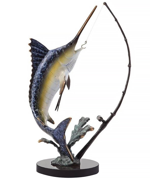 Fighting Marlin Adult Cremation Urn