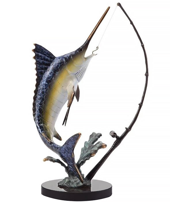 Fighting Marlin Adult Cremation Urn
