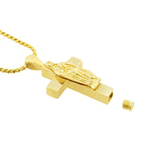 Our Mary on the Cross Urn Pendant - Love Charms™ Option