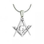Freemason Cremation Ash Pendant Urn - Love Charms Option